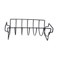 2021 Barbecue Roast Rib Holder Non Stick Standing Rib Rack for Gas Smoker or Charcoal Grill